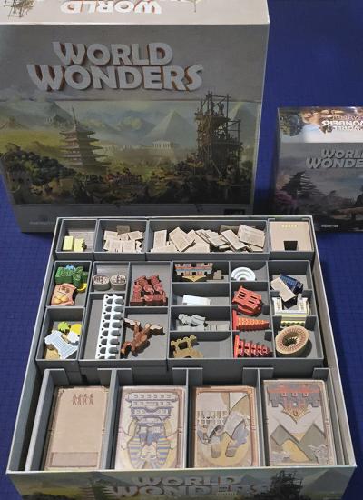 World Wonders v2 Board Game insert